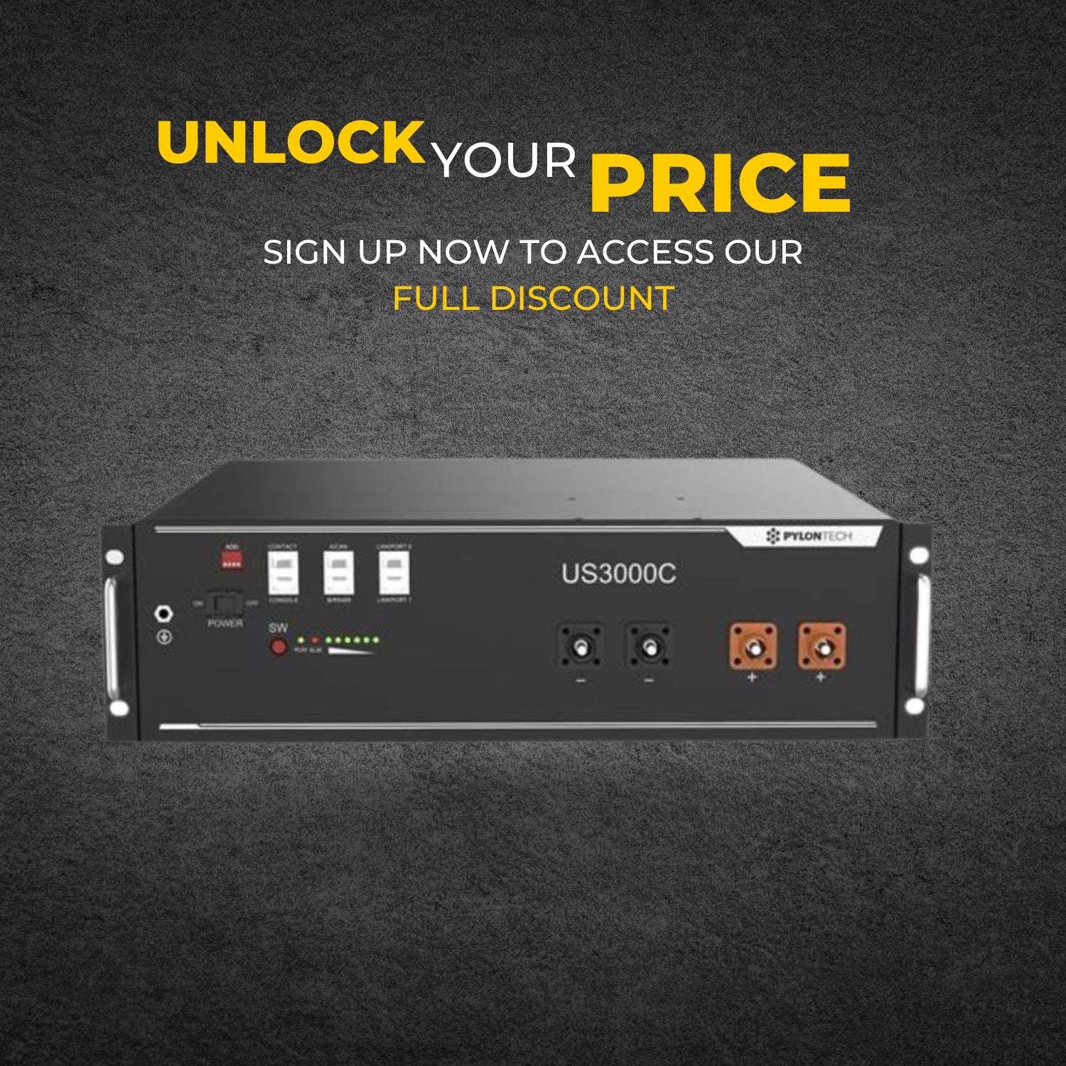 PYLON Battery US3000C 3.5kWh Li-Ion Solar Battery