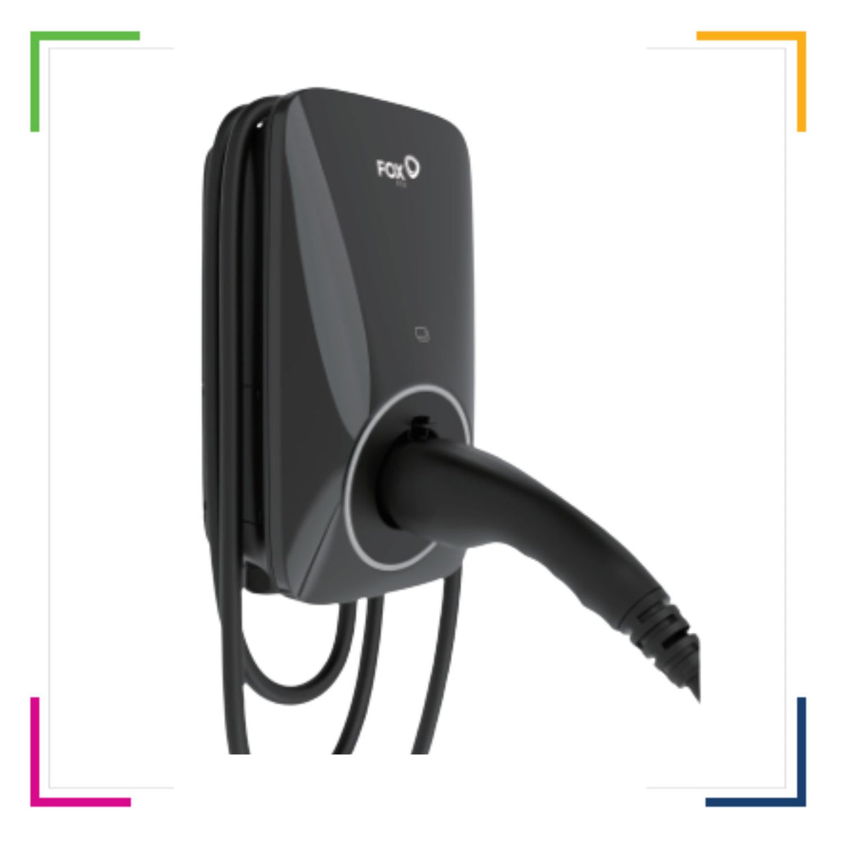 Fast Charger Fox R Fox A7300 7.3 kW Single-Phase EV Charger Tethered
