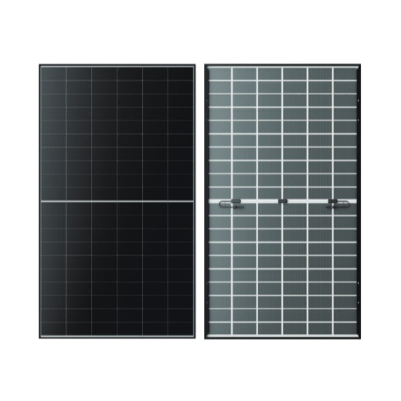 Longi Hi-Mo X10 HVD 485W N-Type Dual Glass Black White Bifacial